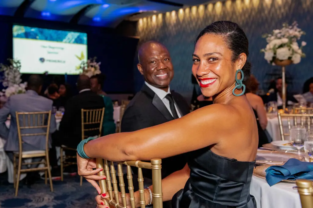 Images from the Partnership Against Domestic Violence's 35th annual Hearts With Hope fundraiser gala on Saturday, Sept. 30, 2023 at the Georgia Aquarium in Atlanta, Georgia. (Photo/Julian Alexander)